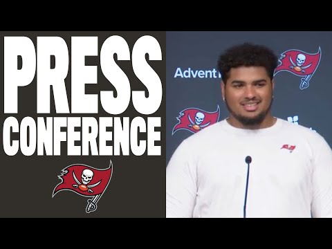 Tristan Wirfs on Tom Brady’s Return, Recovering from Injury | Press Conference