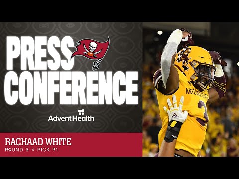 Rachaad White on Opportunity to Play With Leonard Fournette | Press Conference