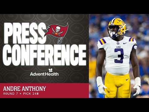 Andre Anthony on Being Selected by the Buccaneers | Press Conferences