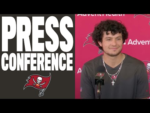 Jake Camarda on Impression of Todd Bowles, Transition to NFL | Press Conference