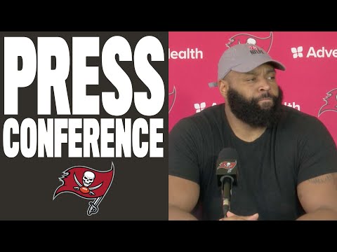 Akiem Hicks on Signing with Bucs, Reuniting With QB Tom Brady | Press Conference