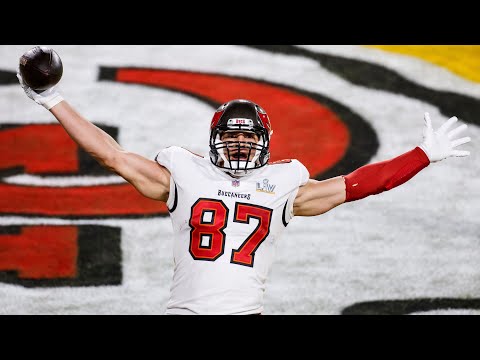 Rob Gronkowski's Best Plays with the Buccaneers | Highlights