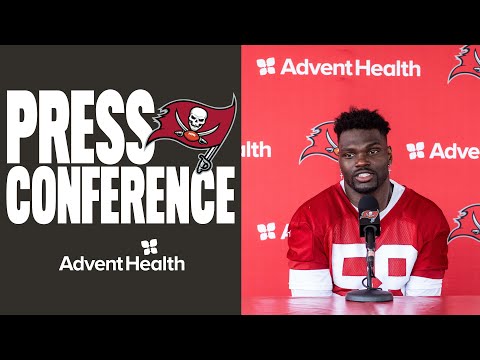 Shaq Barrett on Progression of Anthony Nelson, Rookie Linebackers | Press Conference