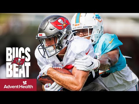 Joint Practices with the Dolphins & Team Hosts Women of Red Day at Training Camp | Bucs Beat