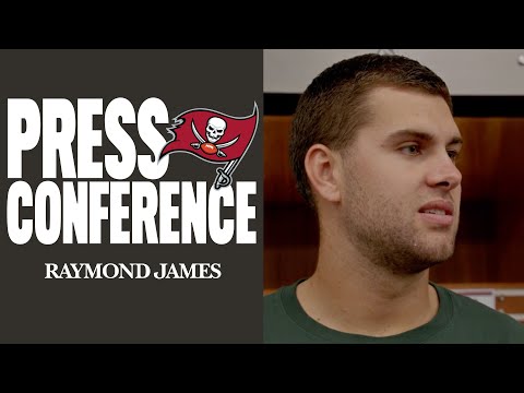 Anthony Nelson on Learning from Shaq Barrett | Press Conference