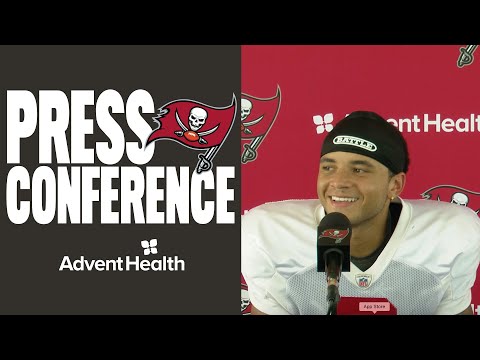 Jerreth Sterns on Connecting With Kyle Trask for TD | Press Conference