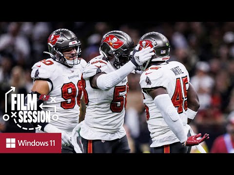 Ronde Barber Breaks Down Key Plays From Week Two vs. New Orleans | Film Session