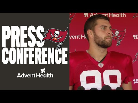 Anthony Nelson on Stepping in For Shaq Barrett, Preparing for Rams | Press Conference