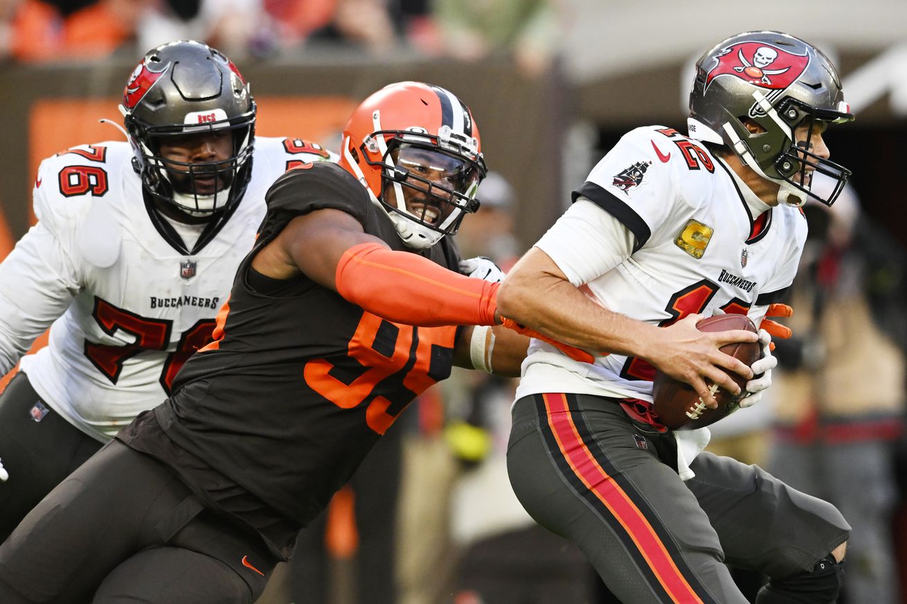 NFL: Tampa Bay Bucs at Cleveland Browns