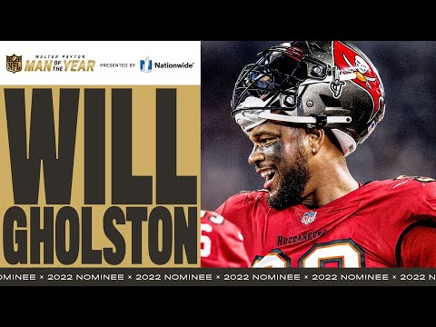 Will Gholston Named Bucs Nominee for Walter Payton Man of the Year Award