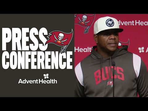 Byron Leftwich on Connection Between Tom Brady & Mike Evans, Previews Week 18 | Press Conference