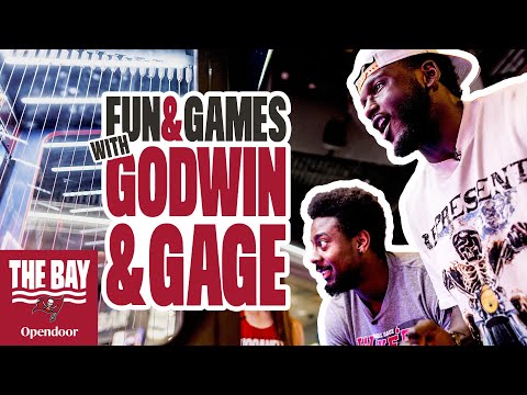 Godwin and Gage Play Arcade Games | The Bay
