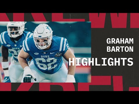 View Highlights of Graham Barton | 2024 NFL Draft | Tampa Bay Buccaneers