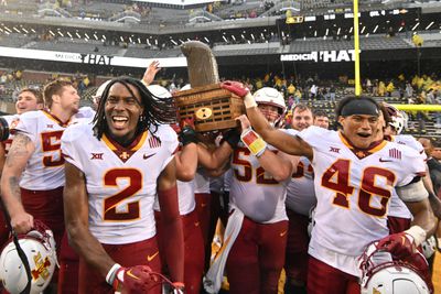 NCAA Football: Iowa State at Iowa
