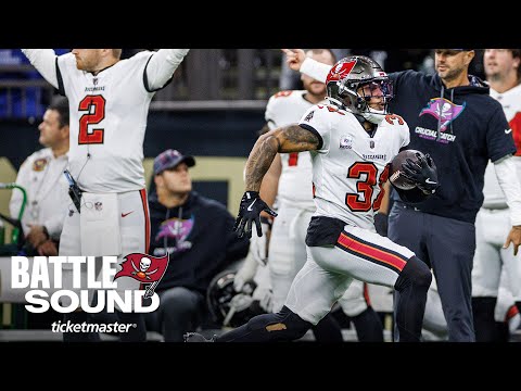 Bucs Drop 51 Points On The Saints | Battle Sound | Tampa Bay Buccaneers