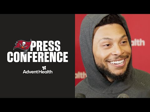 Antoine Winfield Jr., Sterling Shepard & More Talk Giants | Press Conferences | Tampa Bay Buccaneers